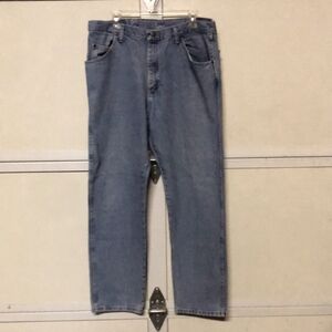 #1620 Men's Denim Wrangler Jeans Regular Fit Size 38x32